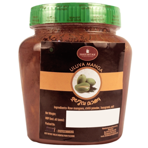 ULUVA MANGA (FENUGREEK MANGO PICKLE)